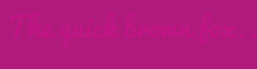 Image with Font Color C21585 and Background Color B01B7B
